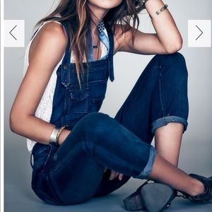 **NEW** Free People Washed Denim Overall